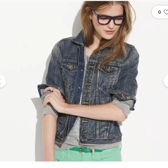 Madewell The Jean Jacket in Storm Cloud Wash Denim 28394 - Picture 1 of 6